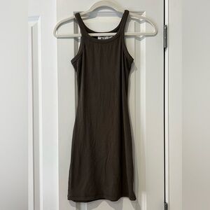 Princess Polly gray bodycon mini dress size 2